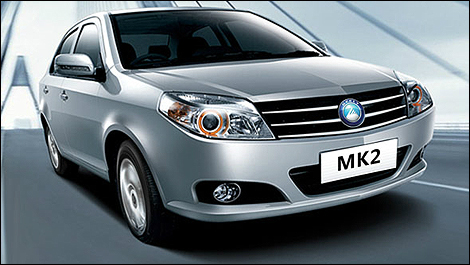 Geely MK2 front 3/4 view