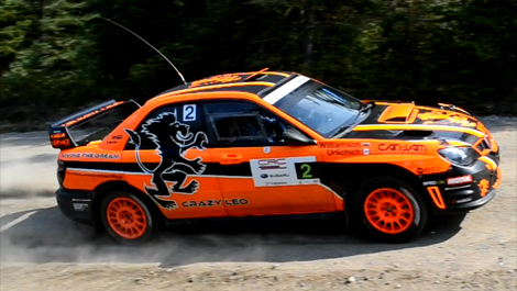 &ldquo;Crazy&rdquo; Leo Urlichich  rally subaru