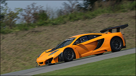 McLaren MP4-12C CAN-AM at Autodrome St-Eustache