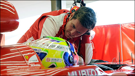 F1 Ferrari Felipe Massa Rob Smedley