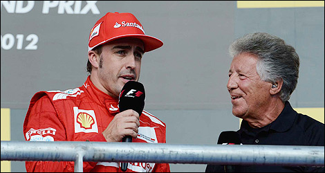 F1 Fernando Alonso Mario Andretti