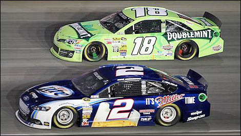 NASCAR Kyle Busch Brad Keselowski