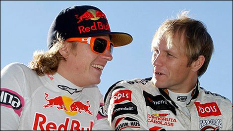WRC Kimi Raikkonen Petter Solberg