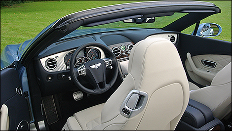 2014 Bentley Continental GT Speed Convertible inside