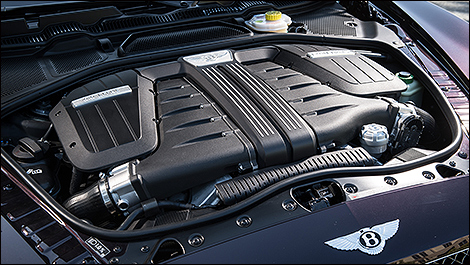 2014 Bentley Continental GT Speed Convertible engine