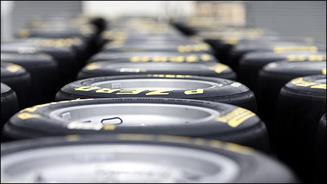 GP2 Series Pirelli tires