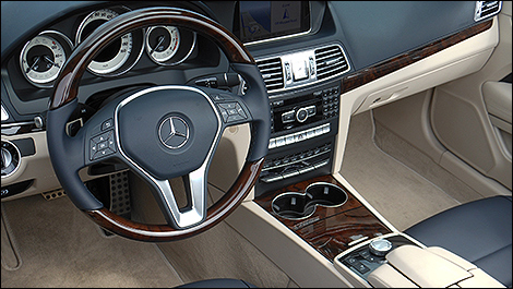 2014 Mercedes-Benz E-Class Cabriolet cabin