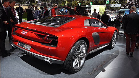 Audi's temporary pavillon
