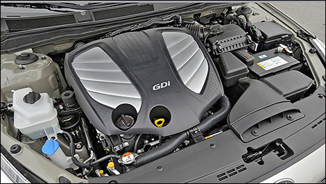 2014 Kia Cadenza Premium engine