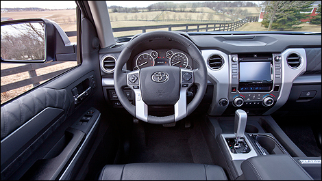 2014 Toyota Tundra interior view