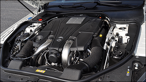 2013 Mercedes-Benz SL550 engine
