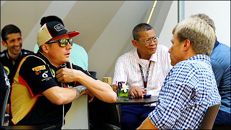 F1 Singapore Mika Salo Kimi Raikkonen