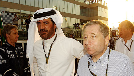 F1 Jean Todt FIA Abu Dhabi Mohammad Bin Sulayem