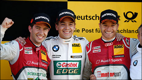 Zandvoort, DTM, Timo Scheider, Augsto Farfus, Mike Rockenfeller