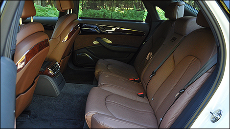 2014 Audi A8 L TDI leather seats
