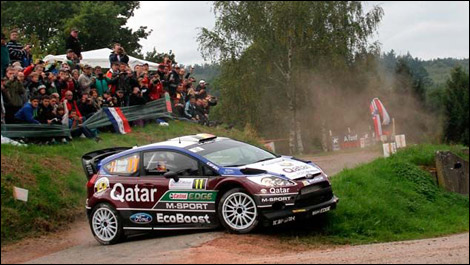Thierry Neuvile Ford Fiesta RS WRC, Rallye de France