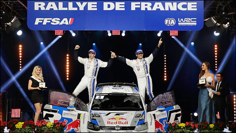 Sébastien Ogier, VW Polo R WRC, Rallye de France