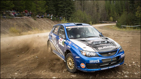 Richard and Fagg, Subaru Impreza STi, Pacific Forest Rally, CRC