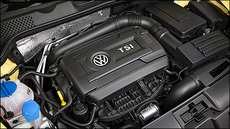 2014 Volkswagen Beetle GSR engine