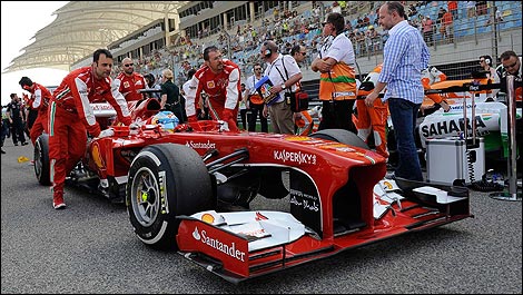 F1 Ferrari F138 Fernando Alonso