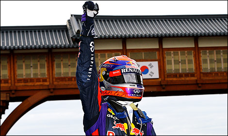 F1 Korea Red Bull Sebastian Vettel