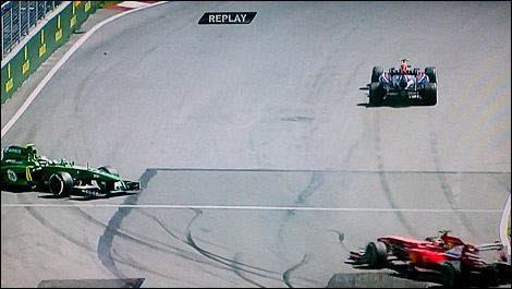 F1 Red Bull traction control Mark Webber Canada