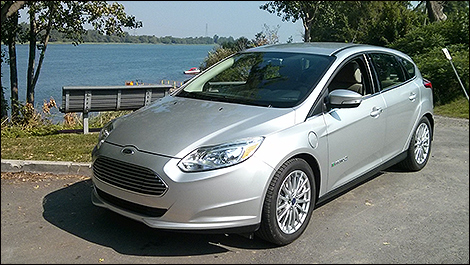 2013 Ford Focus Electric 3/4 view