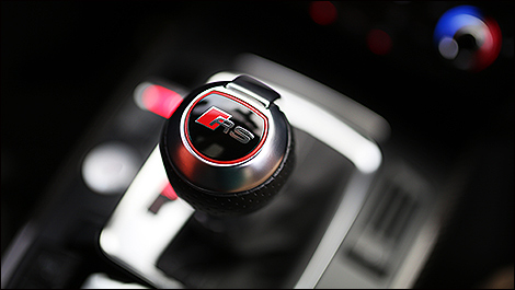 2013 Audi RS 5 shifter