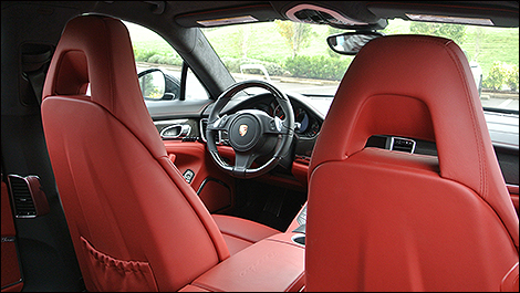 2014 Porsche Panamera cabin