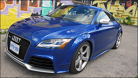 2013 Audi TT RS Coupe 2.5 TFSI quattro 3/4 view