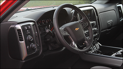 2014 Chevrolet Silverado cabin