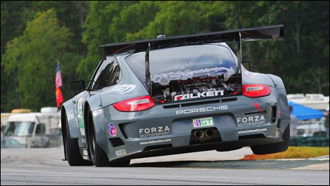 Team Falken Tire Porsche, Road Atlanta, Petit Le Mans, ALMS