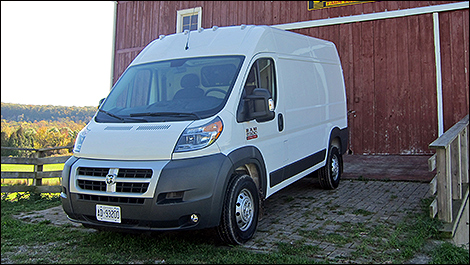 2014 Ram ProMaster 3/4 view