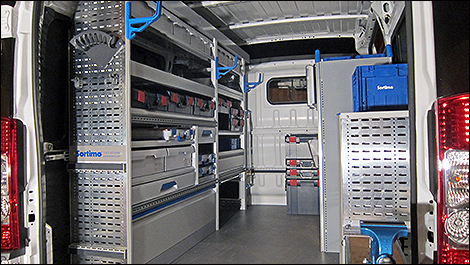 2014 Ram ProMaster cargo area