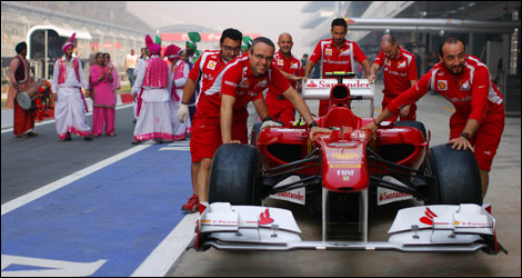 F1 India Ferrari