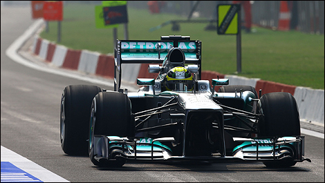 F1 Mercedes W04 Nico Rosberg
