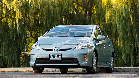 2013 Toyota Prius Plug-In Hybrid 3/4 view