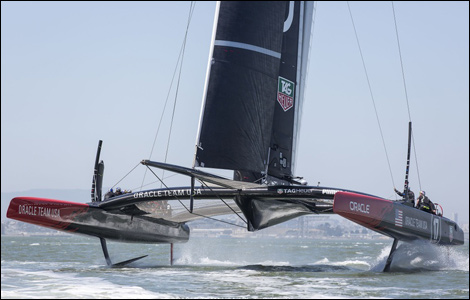 Oracle Team USA, San Francisco