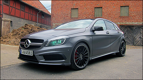 2014 Mercedes-Benz A 45 AMG 4MATIC 3/4 view