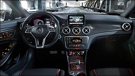 2014 Mercedes-Benz CLA 45 AMG 4MATIC cabin