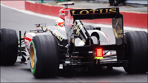 F1 Lotus start