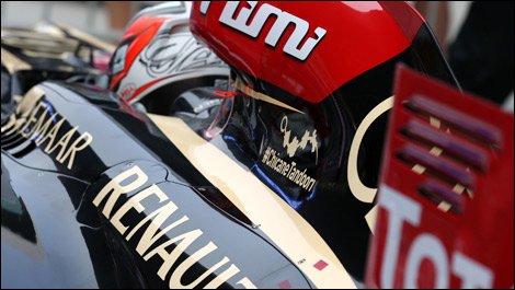 F1 Lotus Renault Kimi