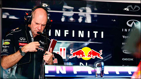 F1 Red Bull Adrian Newey