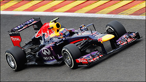 F1 Red Bull Mark Webber