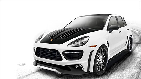 Porsche Cayenne Turbo Black Bison by Wald