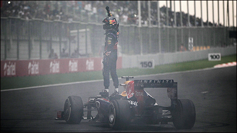 Sebastian Vettel, Red Bull Racing, New Delhi
