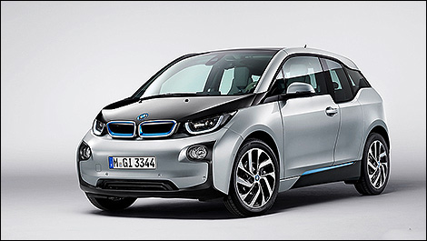 2014 BMW i3 3/4 view