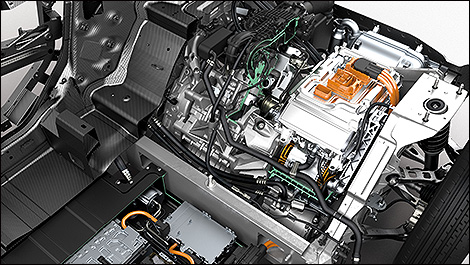 2014 BMW i3 engine