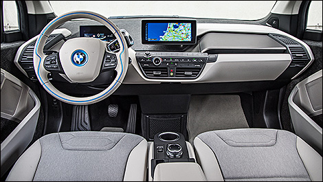 2014 BMW i3 cabin