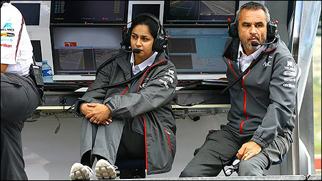 Sauber Monisha Kaltenborn Beat Zehnder